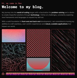 Personal Blog project image